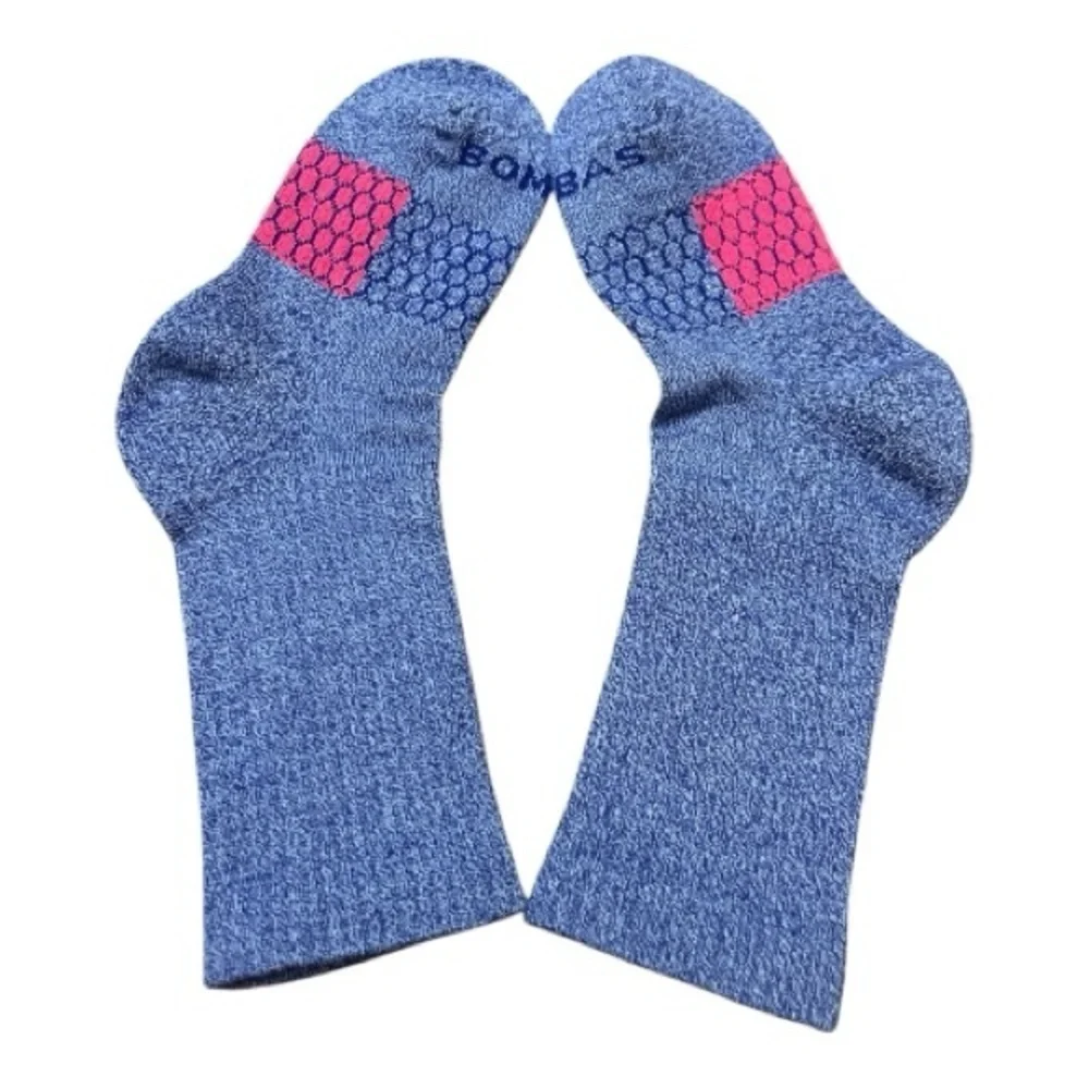 🆕Bombas Youth Marl Calf Socks Size:Youth 12T - Y3